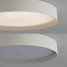 Schöner Wohnen 14595-39 - Plafonieră LED dimabilă TAVOLI LED/34W/230V gri+telecomandă