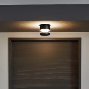 Eglo 97303 - Aplică de perete pentru exterior MELZO LED/11W/230V negru IP44