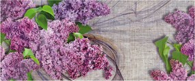 Tablou - Flori de liliac (120x50 cm)