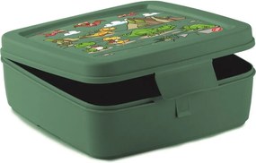 Cutie de gustări pentru copii verde Dinosaur – Snips