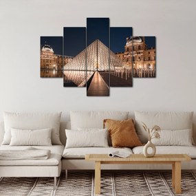 Tablou - Louvre noaptea (150x105 cm)