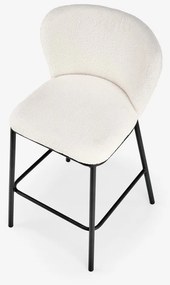 Scaun de bar Bergman, crem