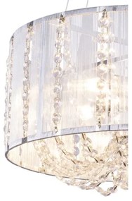 Globo 15091H - Lustră de cristal pe cablu WALLA 4xE14/40W/230V