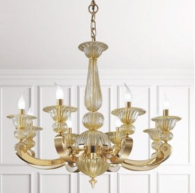 Candelabru 8 brate LUX realizat manual Amy