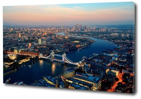 Pictură pe pânză Vedere aeriană din londra
