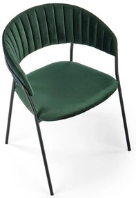 Scaun K426 Velvet Verde – l57 x A54 x H79 cm