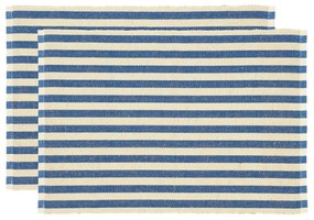 Suport pentru farfurii 2 buc. din material textil 33x48 cm Statement Stripe – Södahl
