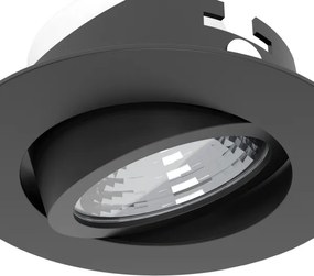 Eglo 902281 – Set 3× LED SALICETO, plafonieră dimabilă, 6,4W, 230V, Ø8,8 cm, negru