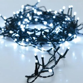 Instalație luminoasă de Crăciun pentru exteriorLED Twinkle alb rece, 560x LED, 11 m, 11 m