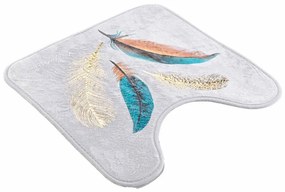 Covoraș de baie alb pentru WC 45x45 cm Plumiss – douceur d'intérieur