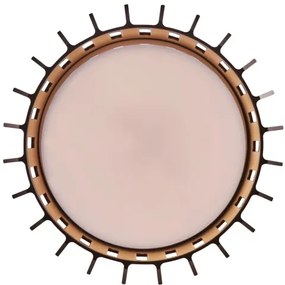 Plafonieră de exterior Nordlux ALUDRA 1xE27/15W/230V maro