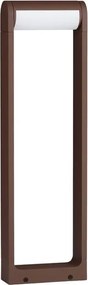 Stalp exterior LED 3000K IP65 Rox corten, H-60cm