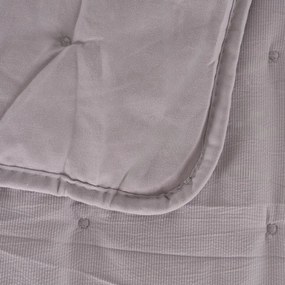 Cuvertură gri matlasată 230x280 cm – Ixia