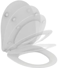 Capac vas WC, soft close, usor de detasat, Ideal Standard i.life A
