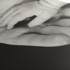 Tablou cu mâini (cu ceas) (90x30 cm)