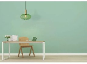 Lustră pe cablu MALOTO 1xE27/40W/230V d. 30 cm verde Lucide 45386/30/33