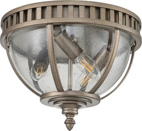 Kichler KL-HALLERON-F-BU - Plafonieră de exterior HALLERON 3xE14/40W/230V IP44