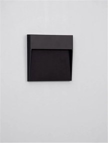 Aplica neagra LED pentru exterior protectie IP54 FEM