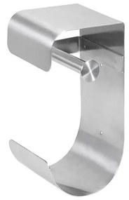 Suport hârtie 12,5 x 26 cm, oțel inoxidabil/argintiu