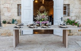 Masă stejar masiv Dining Alma - 300x120cm