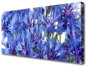 Tablou pe panza canvas Flori Floral violet