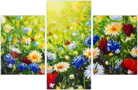 Tablou - Flori sălbatice (90x60 cm)