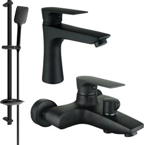 Mexen Axel Set de baie DB62, negru - 73803DB62-70