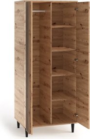 Dulap LIVIA 10 – 80x56x196 cm – Stejar Artisan