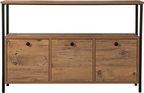 Consola, Hanah Home, Solace, Pin Atlantic / Negru