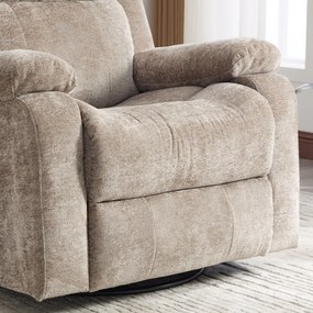 Fotoliu recliner electric dumonde cu funcție de balansare ,rotire și masaj în 8 puncte Arvo