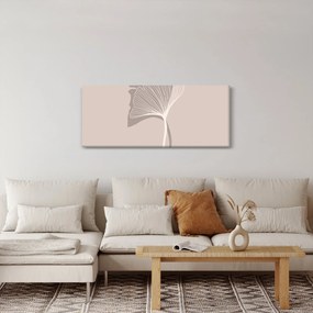 Tablou - Frunze bej N⁰4 (120x50 cm)