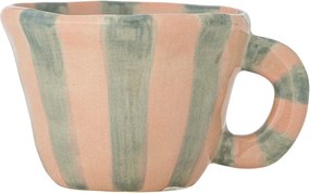 Ceașcă verde-deschis/roz-deschis pentru espresso din ceramică 110 ml Nini – Bloomingville