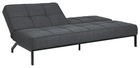 Canapea gri închis extensibilă 198 cm Perugia – Actona