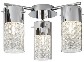 Rabalux 2195 - Plafonieră de baie NIAGARA 3xE14/40W/230V IP44