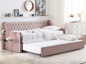 Pat extensibil  90x200 cm Maisha (roz). 1035496