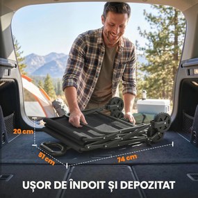 Outsunny cărucior multifuncțional | Aosom Romania