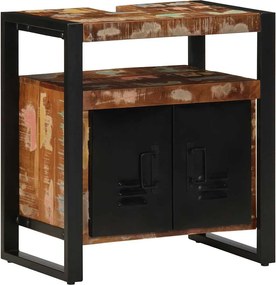 vidaXL Dulap pentru chiuvetă de baie 55x35x60 cm lemn masiv recuperat