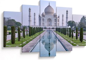 Tablou - Taj Mahal în răsăsrit de soare (150x105 cm)