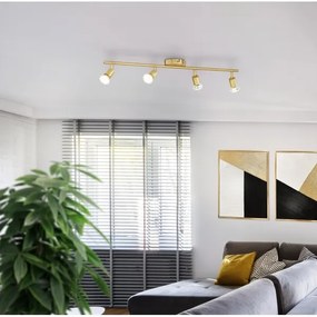 Spot LED Eglo 33187 BUZZ-LED 4xGU10/2,8W/230V 3000K auriu