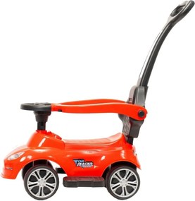 Masinuta copii si bebe NOVOKIDS™ Top Racer, Cu melodii si lumini, Maner de impins pentru parinti detasabil, Functie trotineta fara pedale, Pentru