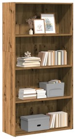 857948 vidaXL Bibliotecă, stejar artizanal, 80x30x152 cm, lemn prelucrat