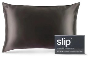 Față de pernă din mătase 51x76 cm Charcoal – slip