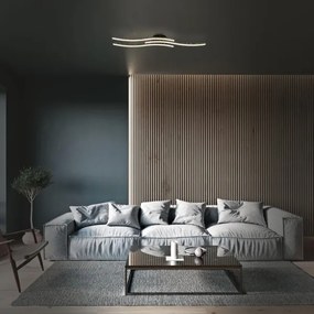 Plafonieră LED Brilo LED/19W/230V 3000K negru