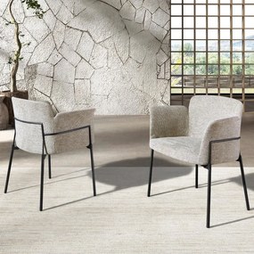 Scaun modern design italian, Tesatura, Grey