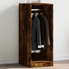 vidaXL Dulap, stejar fumuriu, 48x41x102 cm, lemn prelucrat