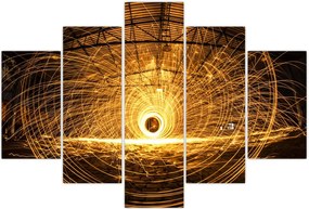 Tablou - Disc luminos (150x105 cm)