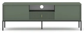 Comodă TV SUE, verde/negru