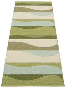 Covor tip traversă pentru interior și exterior verde 70x200 cm Urvi Woods – Pappelina