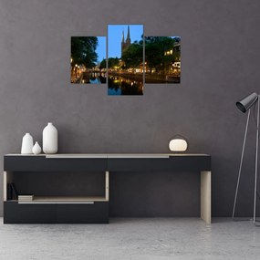 Tabou orașului istoric nocturn (90x60 cm)