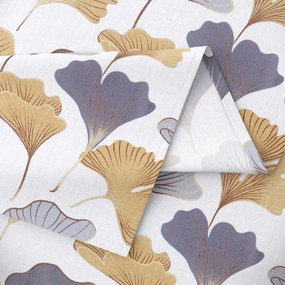 Goldea suporturi farfurii 100% bumbac - frunze de ginkgo - 2 buc 30 x 40 cm